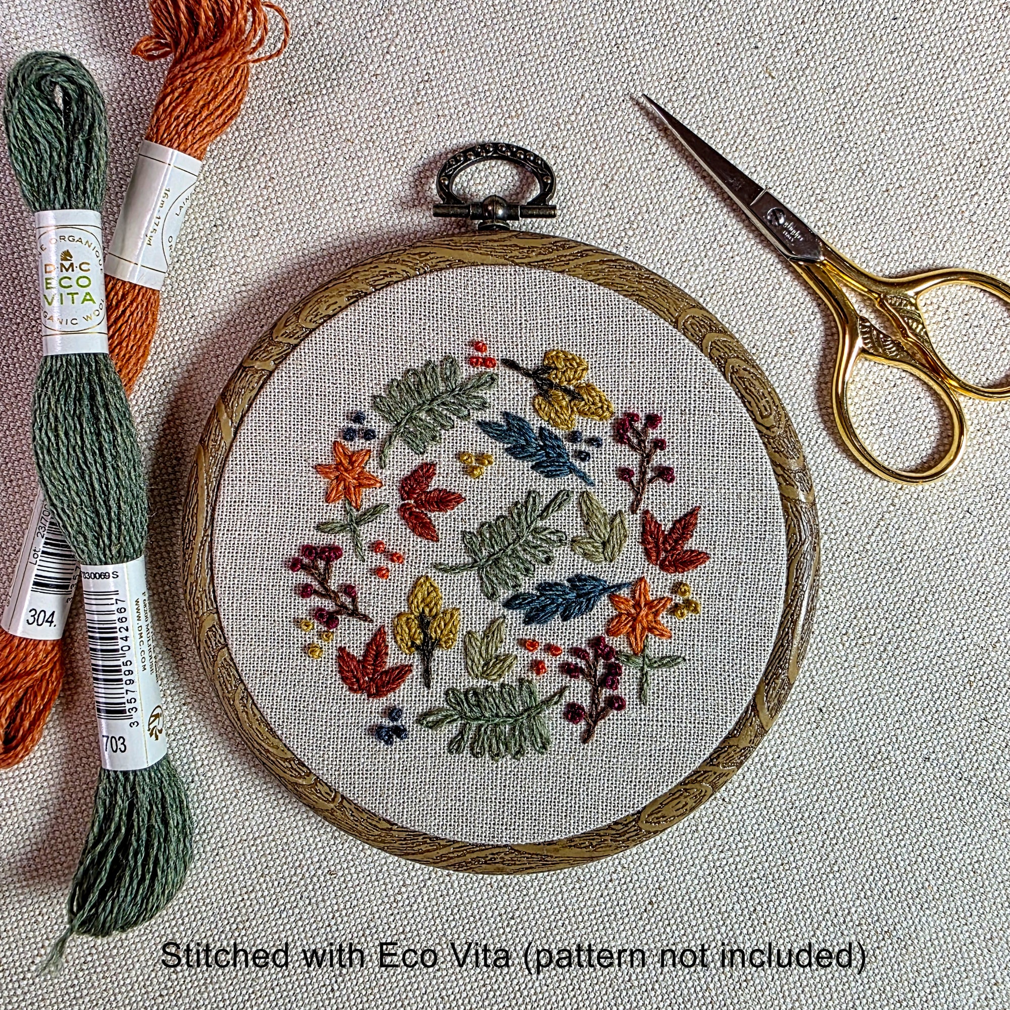 001 - DMC Eco Vita 100% Organic Wool Crewel Thread