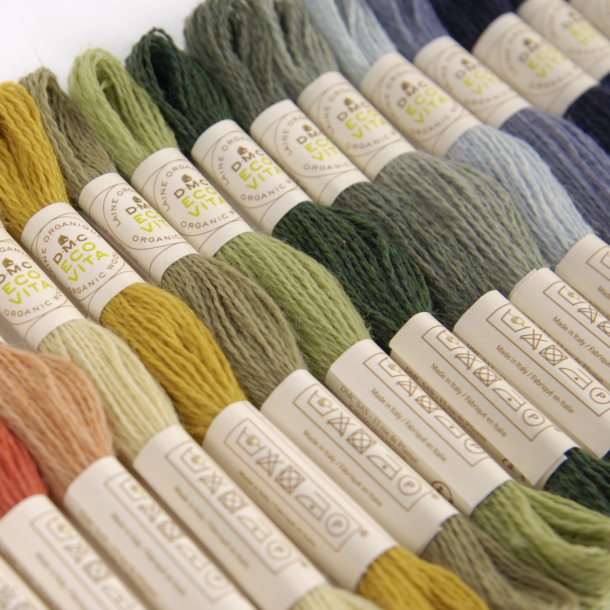 002 - DMC Eco Vita 100% Organic Wool Crewel Thread