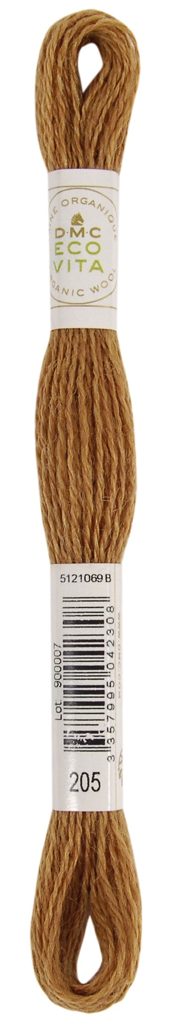 205 - DMC Eco Vita 100% Organic Wool Crewel Thread