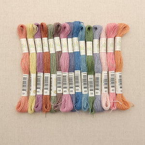 Spring Colors - DMC Eco Vita 100% Organic Wool Crewel Thread