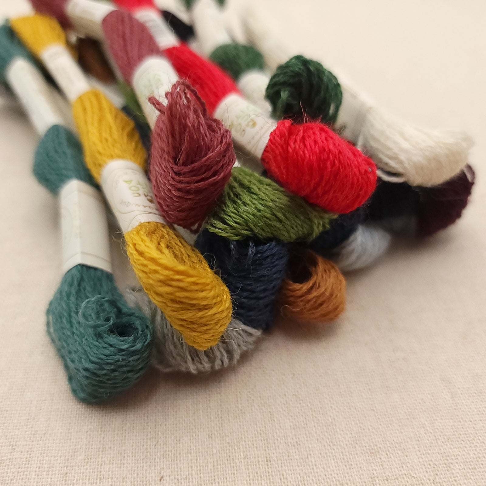 Winter Color Set - DMC Eco Vita 100% Organic Wool