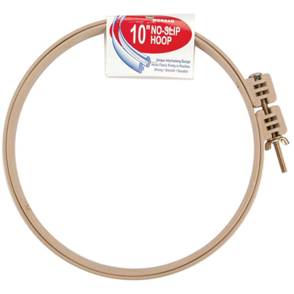 Morgan Plastic No-Slip Embroidery Hoop 10-inch