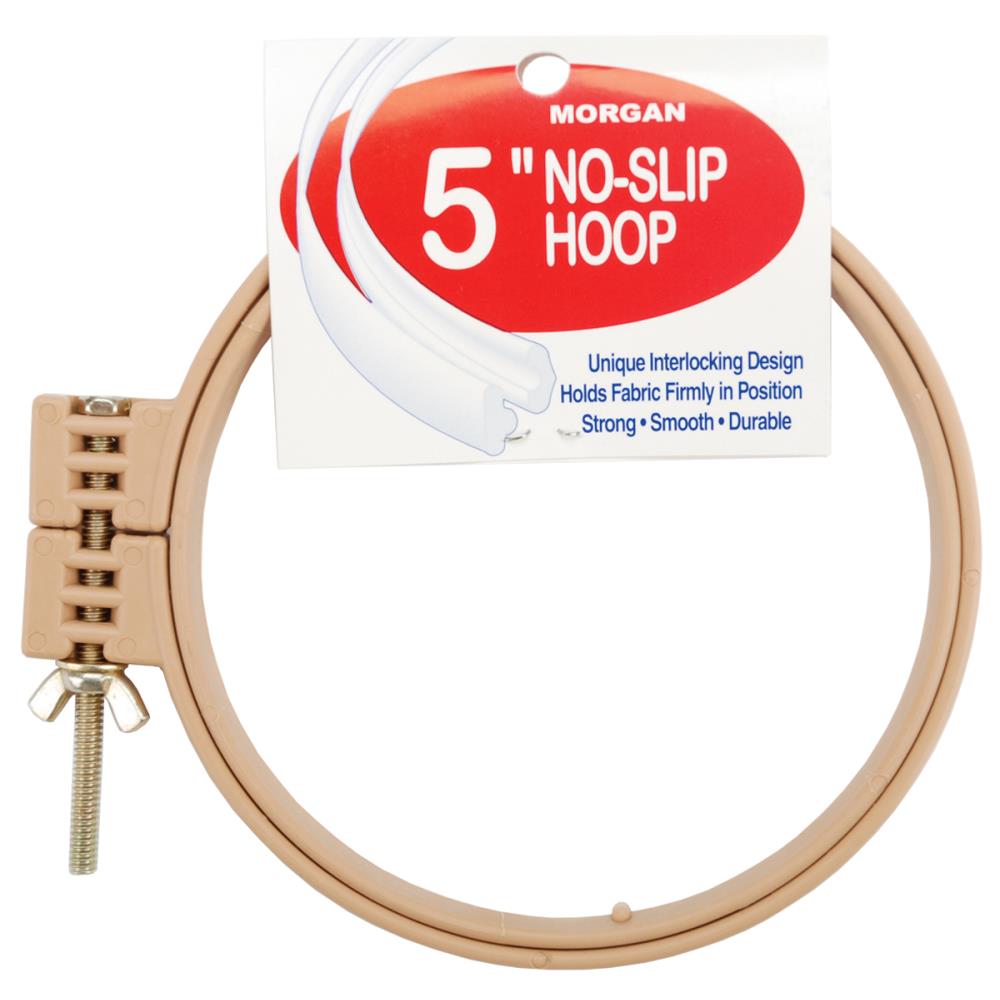 Morgan Plastic No-Slip Embroidery Hoop 5-inch