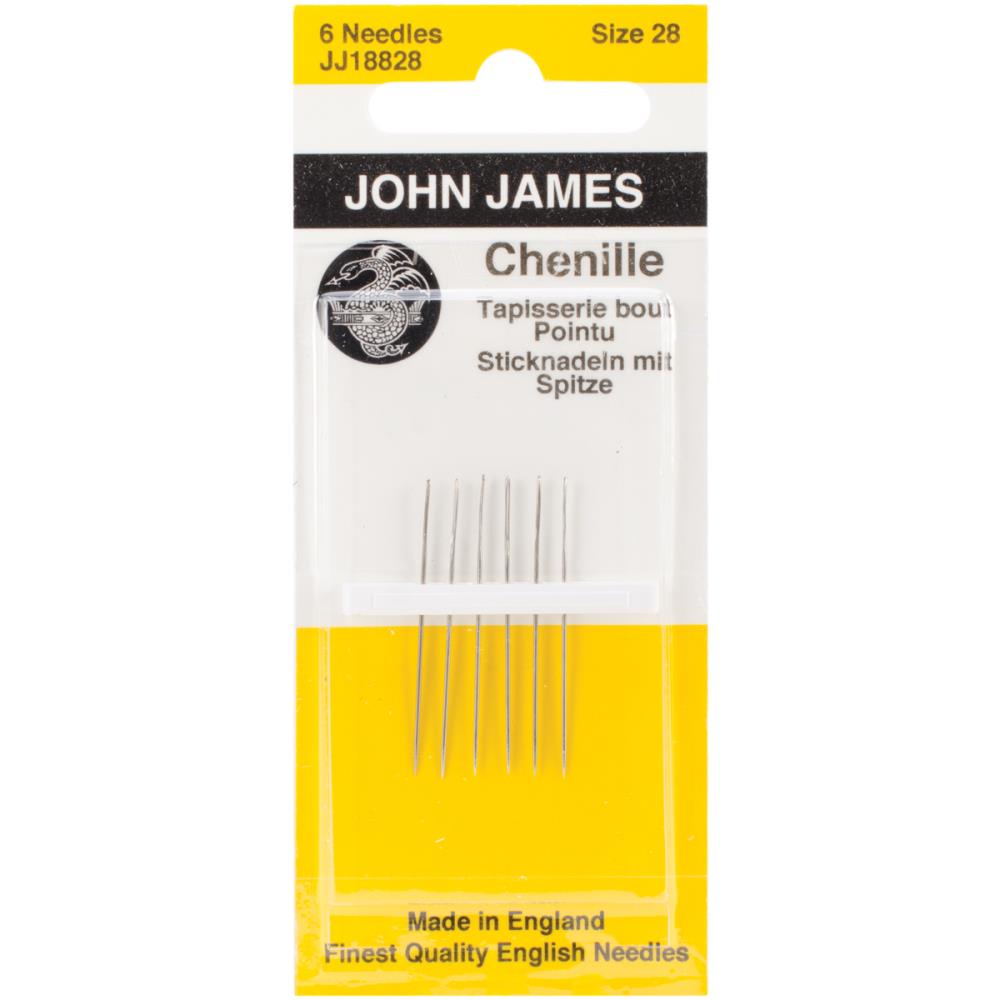 Chenille Needles Size 28 - John James JJ18828