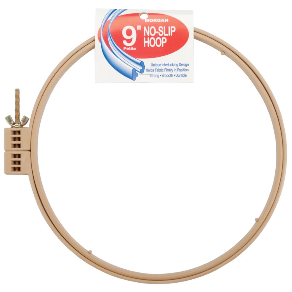 Morgan Plastic No-Slip Embroidery Hoop 9-inch