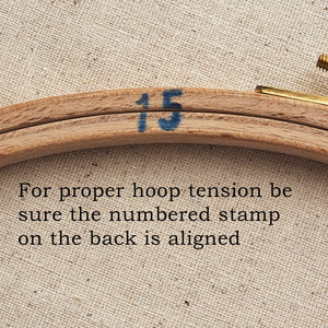 8x8-Inch Square Beech Wood Embroidery Hoop by Frank A Edmunds