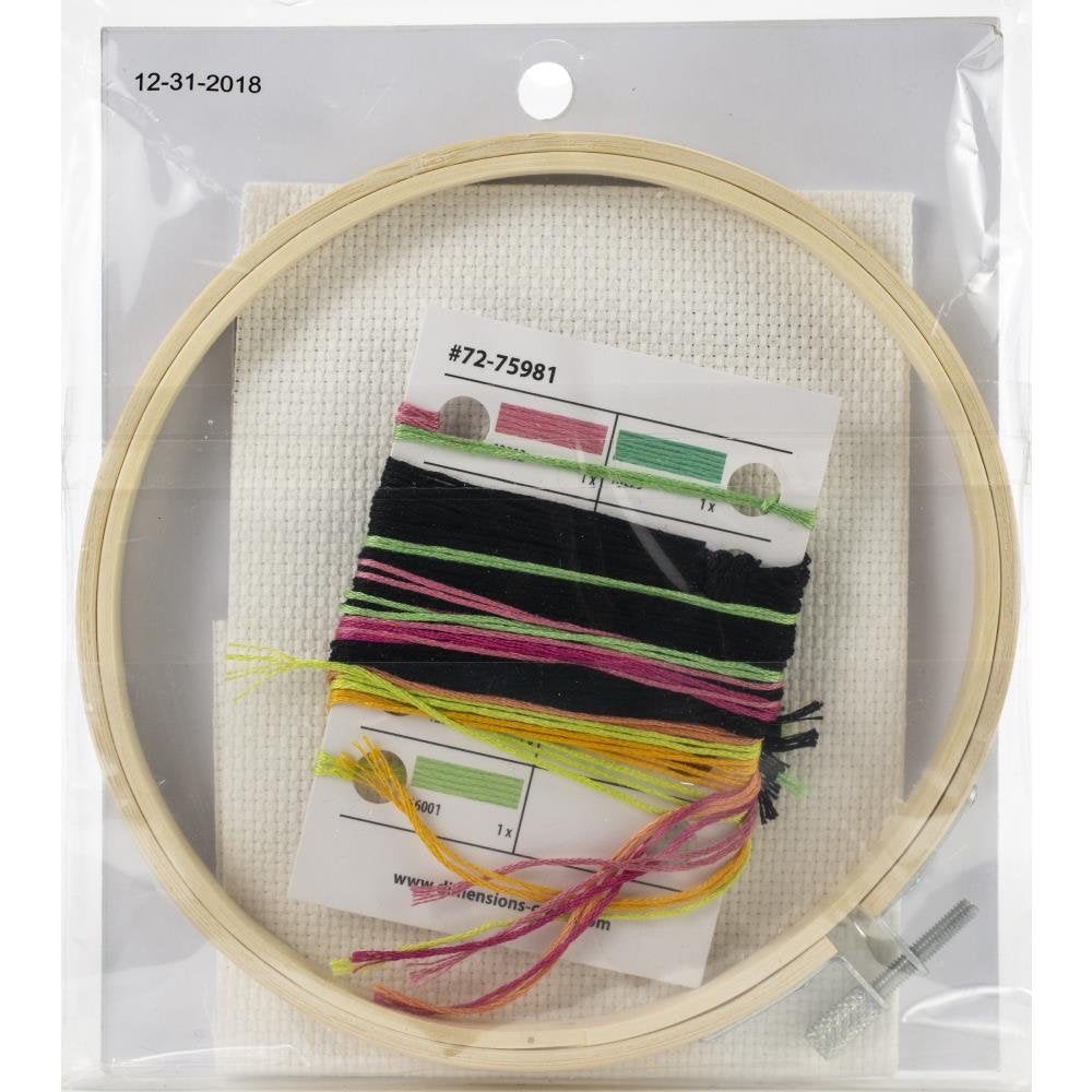 Counted Cross Stitch Kit - Thankful, Grateful, Blessed