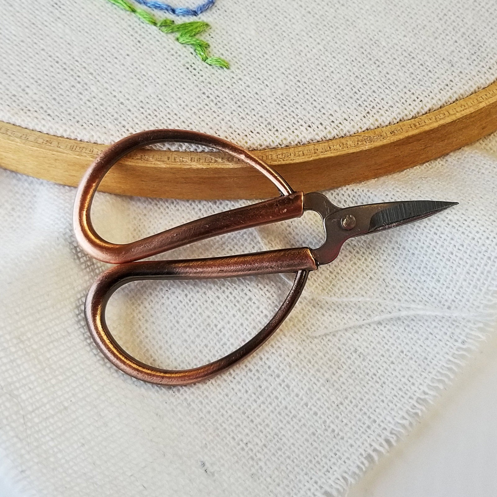 Sullivan's Heirloom Petites Copper Embroidery Scissors 2.25"