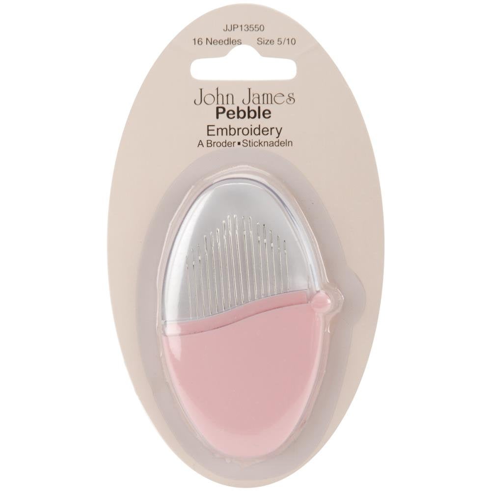 John James Pebble Embroidery Needles - Sizes 5-10