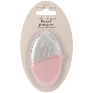 John James Pebble Embroidery Needles - Sizes 5-10