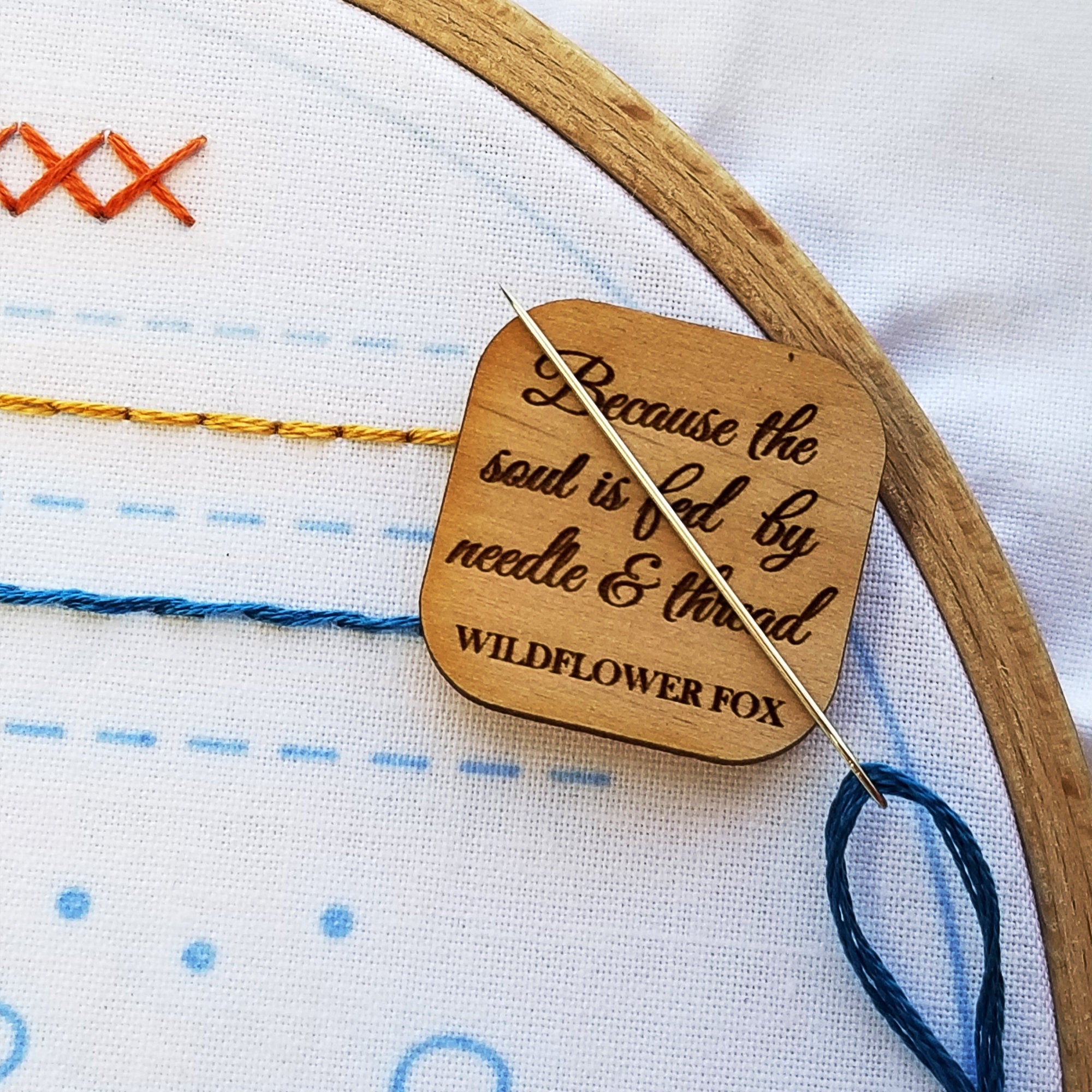 Needle Minder - The Soul is Fed by Needle and Thread