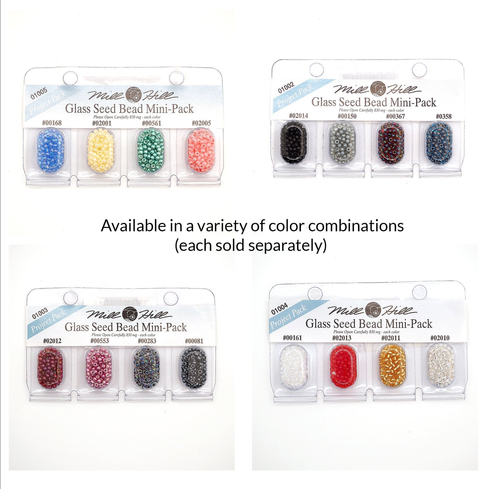 Mill Hill Glass Seed Bead Mini-Pack - Project Pack 01003